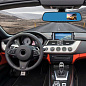 Автомобильный видеорегистратор-зеркало L-9004, LCD 3.5'', 2 камеры, 1080P Full HD