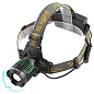 Фонарь налобный Police 2188-2XPE (White+Red), 2х18650, signal light, zoom, ЗУ microUSB, Box