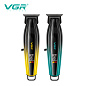 Триммер VGR V-974 GOLD, 8000 RPM, 4 насадки, LED display