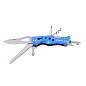 Туристический нож Traveler 11см MS001 Black/Blue/Red