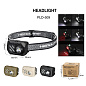 Фонарь налобный WT-509+XPE+9SMD(white+red), 3xAAA, Box