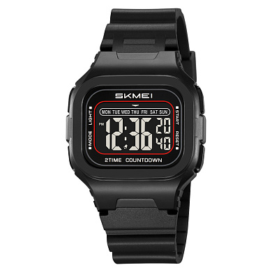 часы наручные 2343bkbk skmei, black/black, оптом, купить