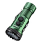 Тактический фонарь YEMAO YM-F337X, 3500LM, аккумуляторы 18650 + 18350 (3200 + 1500 mAh), боковые светодиоды (красный, синий, зеленый и ультрафиолетовый)