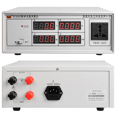высококачественный цифровой измеритель мощности rf 9800, тестер электрических параметров 600 в 12 ква с вспомогательной розеткой, оптом, купить