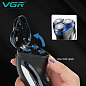 Электробритва VGR V-387, роторная, выдвижной триммер, IPX6, LED display