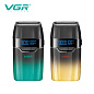 Электробритва VGR V-308 GREEN шейвер, двойное лезвие, 9000 RPM, LED Display