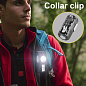 Фонарь налобный  T131-XPE+3SMD(Red+Green+Blue+UV), Motion Sensor, Li-Ion аккум, магнит, клипса, ЗУ Type-C, Box