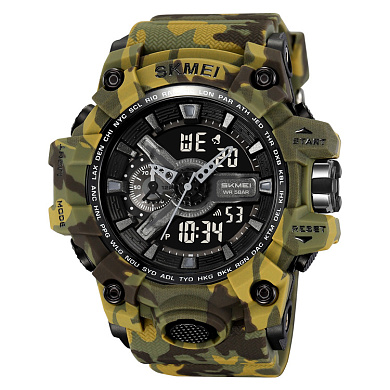 часы наручные 2396cmgn skmei, army camouflage, оптом, купить
