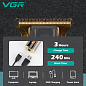 Триммер VGR V-073, 4 насадки, LED display