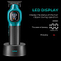 Триммер  VGR V-886T GREEN, 4 насадки, LED display, 8000RPM