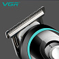Машинка (триммер) для стрижки волос и бороды VGR V-055, Professional, 4 насадки