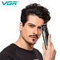 Машинка (триммер) для стрижки волос VGR V-972, Professional, 4 насадки, LED Display