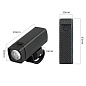 Велофонарь CYGM-256-LED, 50LM, IP33, Li-Ion аккумулятор, ЗУ Type-C