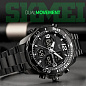 Часы наручные 1649BK SKMEI, BLACK, DualTime