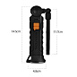 Фонарь WORKLIGHT G52-LED+COB, Li-Ion аккумулятор, индикация заряда, поворот180º+180º, магнит, крюк, ЗУ Type-C