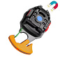 Фонарь MULTIFUNCTIONAL W5147/LL-202-COB(white+yellow+red), multitool, Li-Ion аккум., магнит, карабин, отвертка, зажигалка