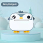 Детский фотоаппарат с термопечатью M05 GREY PENGUIN