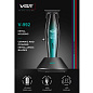 Триммер VGR V-992 GREEN, 9000 RPM, 2000 mAh, 3 насадки, LED display