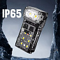 Фонарь налобный X52-2LED+6SMD(RGB), Motion Sensor, индикация аряда, Li-Ion аккум., ЗУ Type-C, клипса, магнит, Box