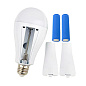 Светодиодная LED лампа с аккумулятором P921, 20W, E27, 2x18650