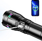 Фонарь NIGHT VISION FLUORESCENCE KEZU G01/AK177D1-WHITE LASER LED PM60-TG, 4х18650, power bank, ЗУ Type-C, zoom