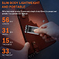 Фонарь S02/V3-2LM+4SMD(RGB), Li-Ion аккумулятор, ЗУ Type-C