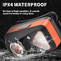 Фонарь налобный W-18-XPG+6SMD(white+red), Motion Sensor, 1x14500, ЗУ Type-C