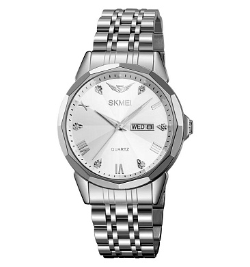 часы наручные 2291sisi skmeii, silver-silver, оптом, купить