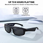 Умные очки Smart Glasses GM80, Bluetooth, поляризованные линзы с защитой от ультрафиолета
