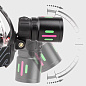 Фонарь налобный NIGHT VISION FLUORESCENCE 8083 1 РЕЖИМ WHITE LASER LED PM10-TG+COB, 2x18650, ЗУ Type-C, zoom