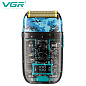 Електробритва VGR V-352 шейвер, подвійне лезо, IPX5, LED Display