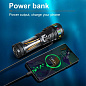 Фонарь YEMAO YM-A5 TG 30W, 1x21700, Power Bank, ЗУ Type-C, zoom, функция лампы