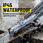 Фонарь NIGHT VISION FLUORESCENCE M11R-4TG(White+Red+Blue+Green), 1x18650, индикация заряда, ЗУ Type-C, zoom