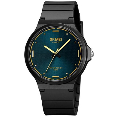 часы наручные 2108bkbu skmei, black/blue, оптом, купить