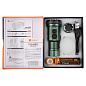 Тактический фонарь YEMAO YM-F337X, 3500LM, аккумуляторы 18650 + 18350 (3200 + 1500 mAh), боковые светодиоды (красный, синий, зеленый и ультрафиолетовый)