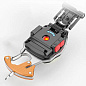 Фонарь MULTIFUNCTIONAL W5147/LL-202-COB(white+yellow+red), multitool, Li-Ion аккум., магнит, карабин, отвертка, зажигалка