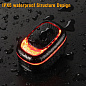Сигнализация с габаритом A5P-LED(Red), выносная кнопка, Waterproof, ЗУ Type-C, Li-Ion акк., звонок