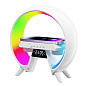 Light Sound Machine XM-X63, RGB ночник, часы, беспроводная зарядка,  Bluetooth колонка