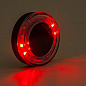 Велофонарь HYD-085-SMD(RGB), солнечная батарея, Waterproof, Li-Ion аккумулятор, ЗУ Type-C