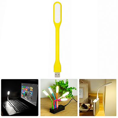 портативная гибкая лампа tn-x100-cob yellow с питанием от usb, оптом, купить
