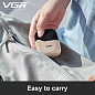 Электробритва VGR V-345 GREY, роторная, IPX7