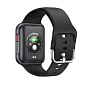 Smart Watch T68, температура тела, голосовой вызов, black