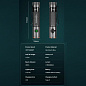 Тактический фонарь YEMAO YM-M52, 1500LM, аккумуляторы 2x14500 (2x1200 mAh)