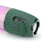 Bluetooth-колонка TG644 з RGB ПІДСВІЧУВАННЯМ,  speakerphone, радіо, green
