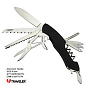 Складной туристический нож Traveler 12 в 1, 9.5см 5011-LG5 Black/Blue/Red