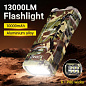 Фонарь YEMAO YM-G666M-6P80, Li-Ion аккумулятор, Power Bank, ЗУ Type-C, чехол