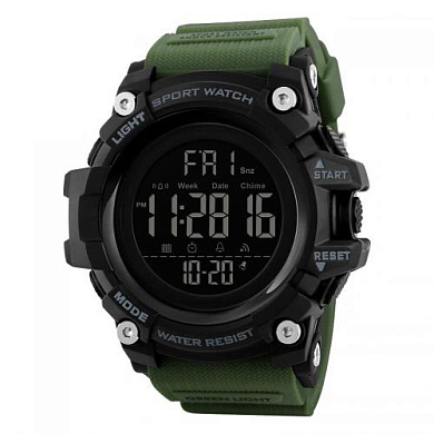 часы наручные 1384ag skmei, army green, оптом, купить