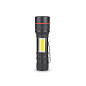 Фонарь BL-520-T6+COB, Li-Ion аккум., ЗУ microUSB, zoom, Box