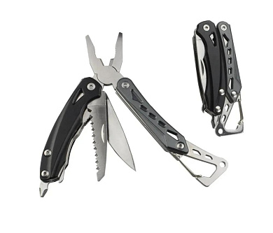 нож мультитул traveler mq-015 black 9 в 1 туристический многофункциональный 12 см, оптом, купить