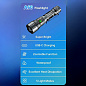 Тактический фонарь YEMAO YM-А60, 1200LM, аккумулятор 18650 (3200 mAh)